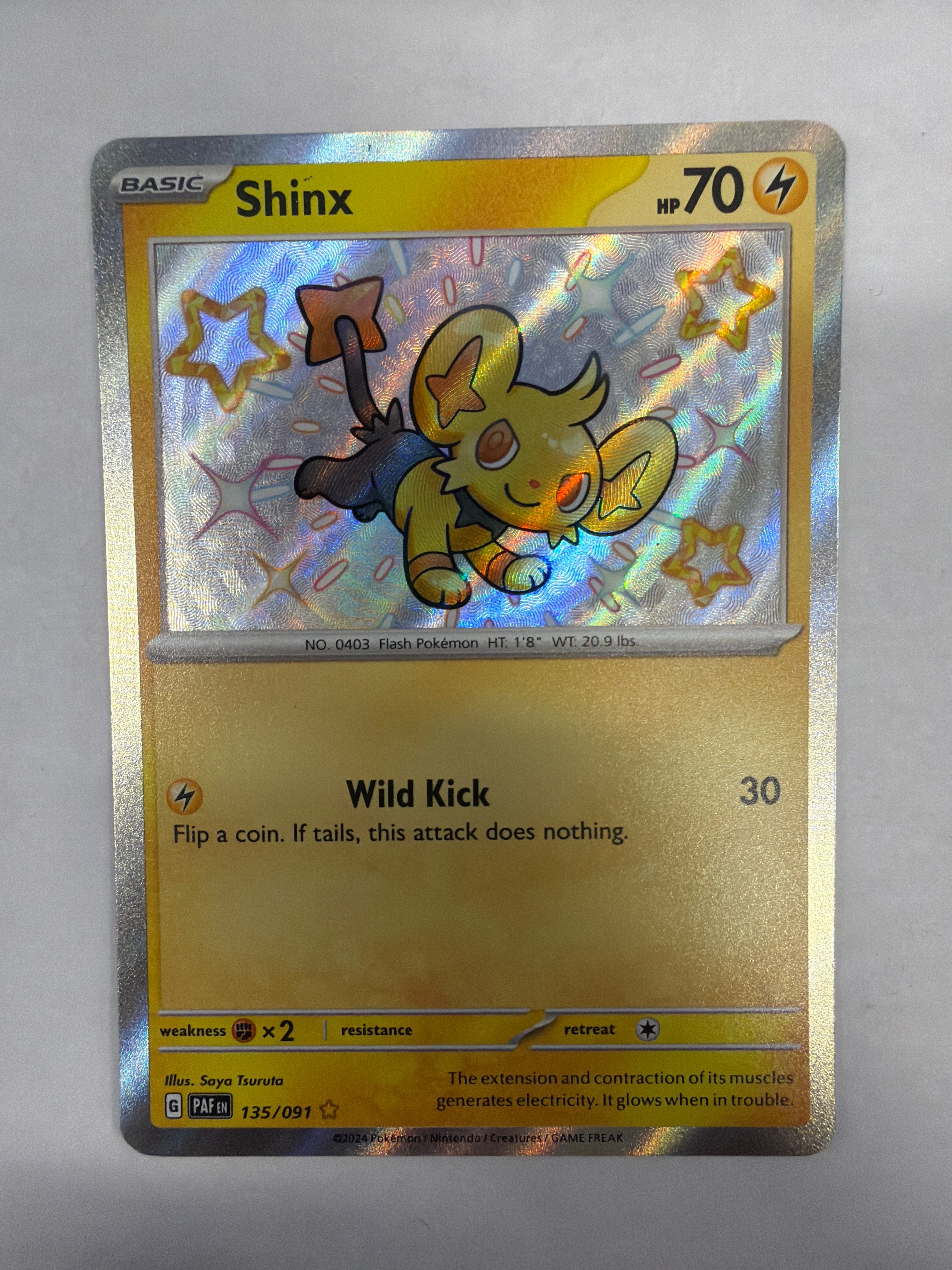 Pokémon TCG - Paldean Fates Shinx 135/091 NM
