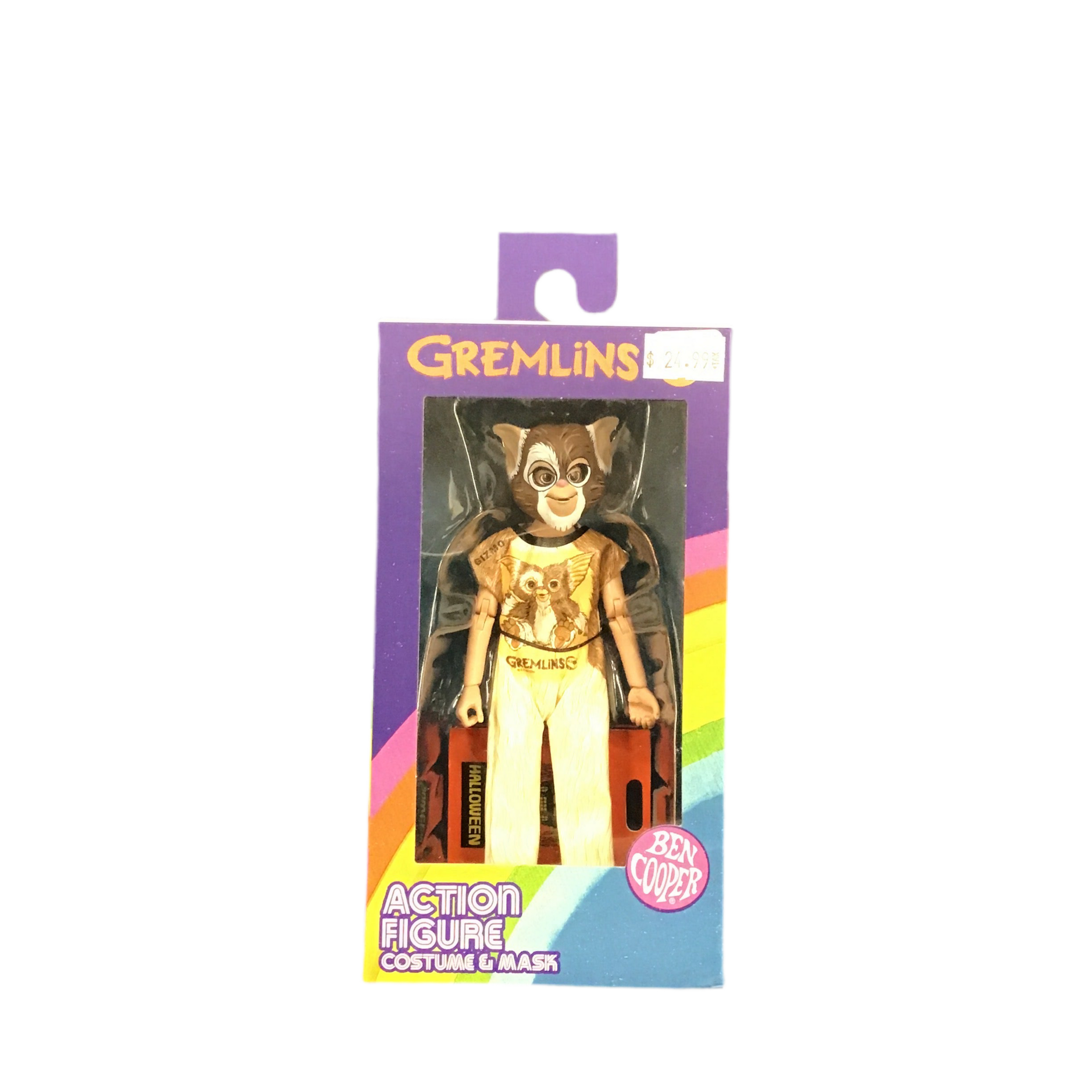 Neca Ben Cooper Gremlins Action Figure with Costume and Mask