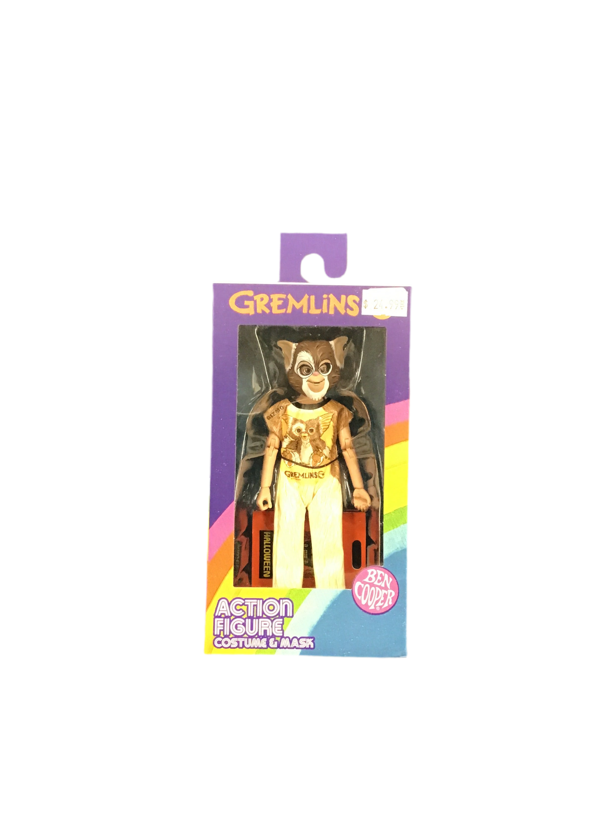 Neca Ben Cooper Gremlins Action Figure with Costume and Mask