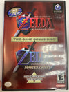 Nintendo GameCube The Legend of Zelda Ocarina of Time & The Legend of Zelda Ocarina Master Quest Two Game Bonus Disc CIB