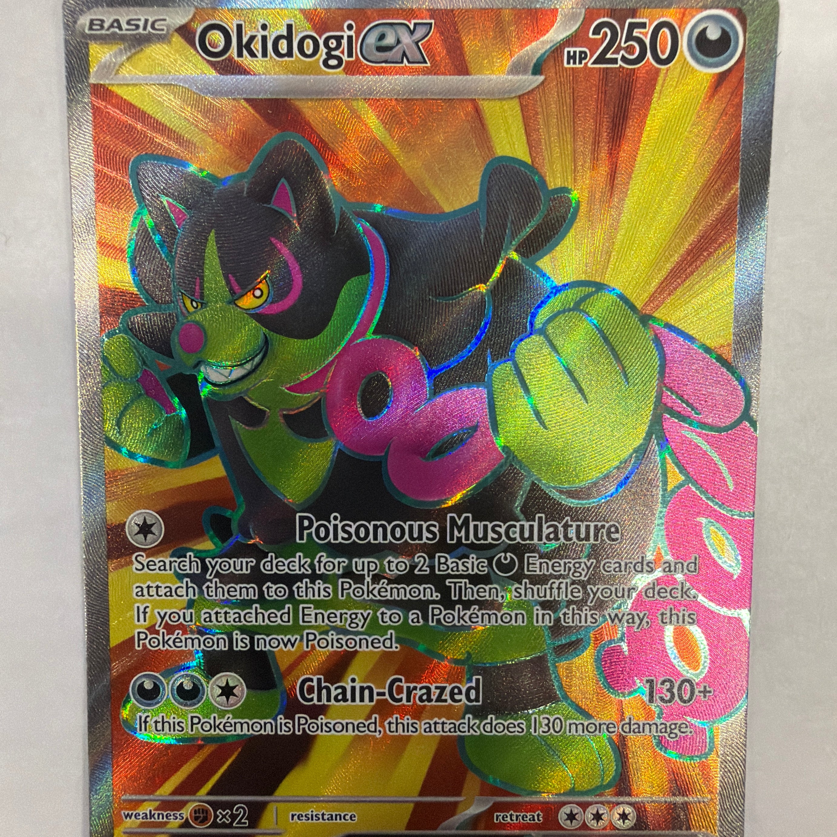 Pokémon TCG - Shrouded Fable Okidogi ex 082/064 NM