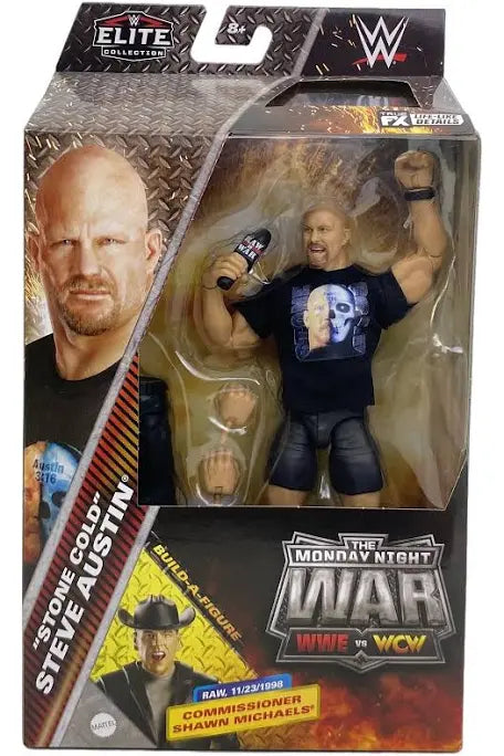 WWE Mattel Elite Collection Monday Night War Series 4 Stone Cold Steve Austin Action Figure
