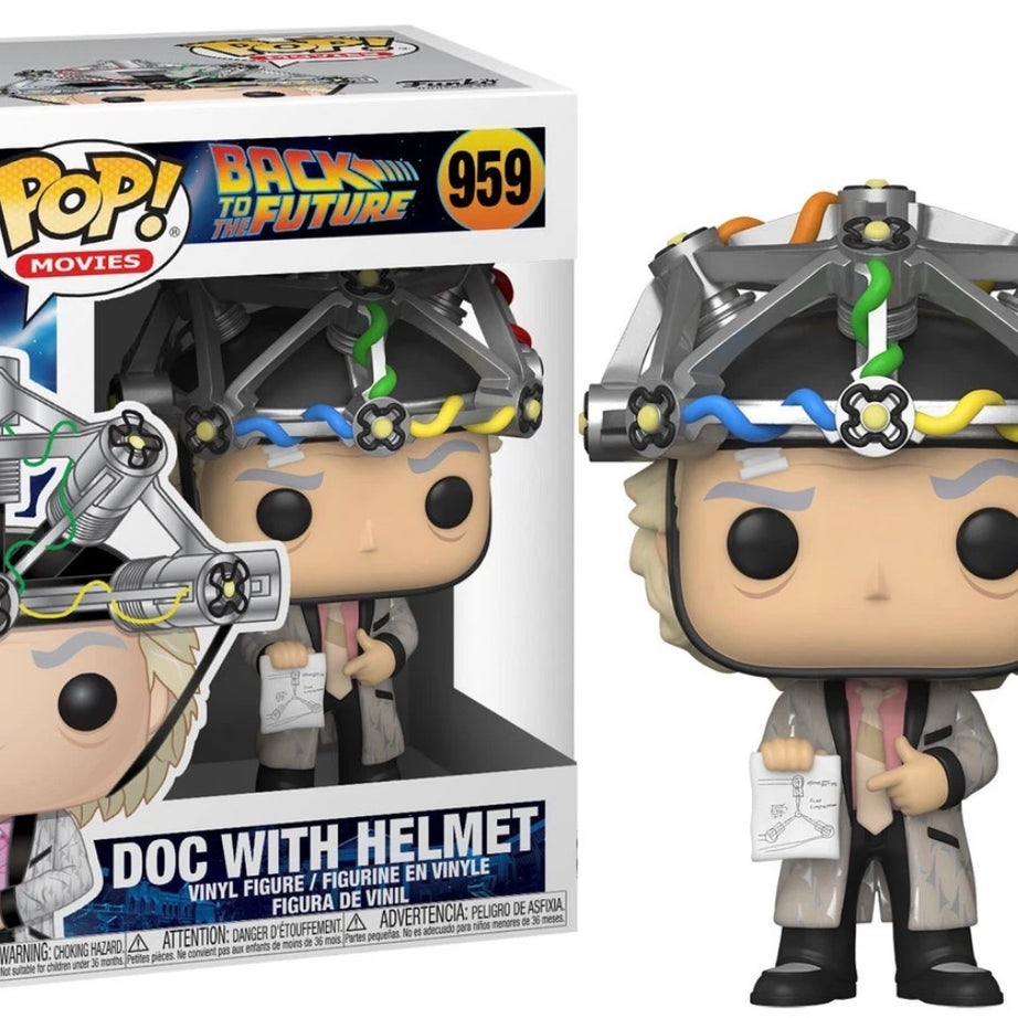 Funko Pop! Movies Back To The Future Doc In Helmet #959