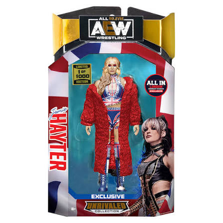 Mattel All Elite Wrestling Unrivaled Collection Exclusive Jamie Hayter 1 of 1000 Exclusive Action Figure