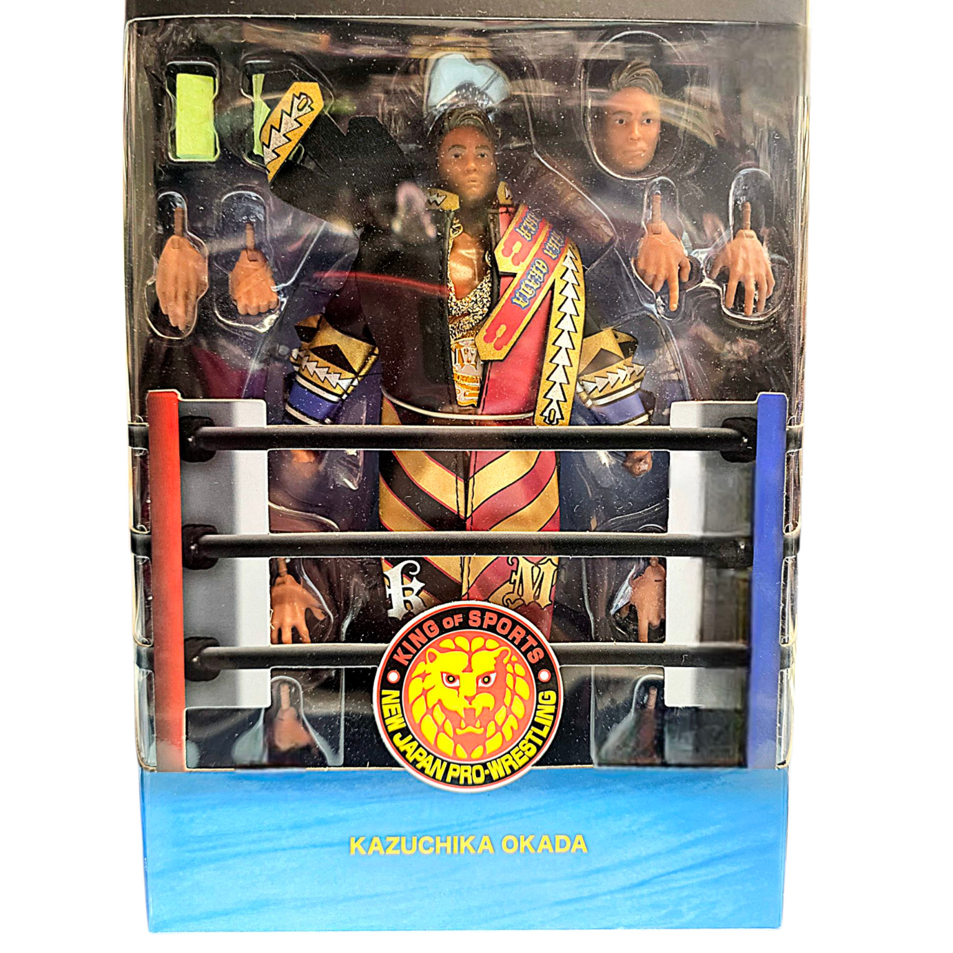 NJPW New Japan Pro Wrestling Super7 Ultimates Series 1 Kazuchika Okada Action Figure