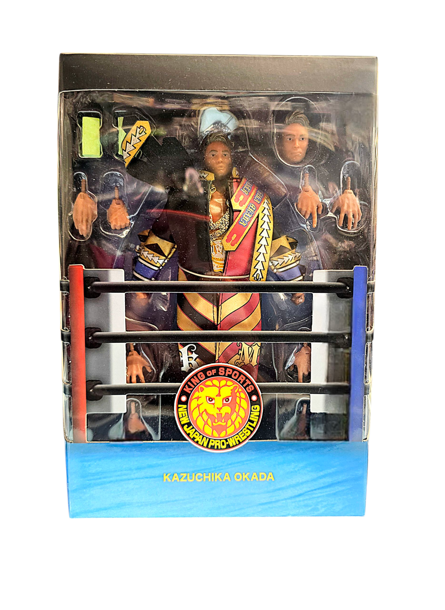 NJPW New Japan Pro Wrestling Super7 Ultimates Series 1 Kazuchika Okada Action Figure