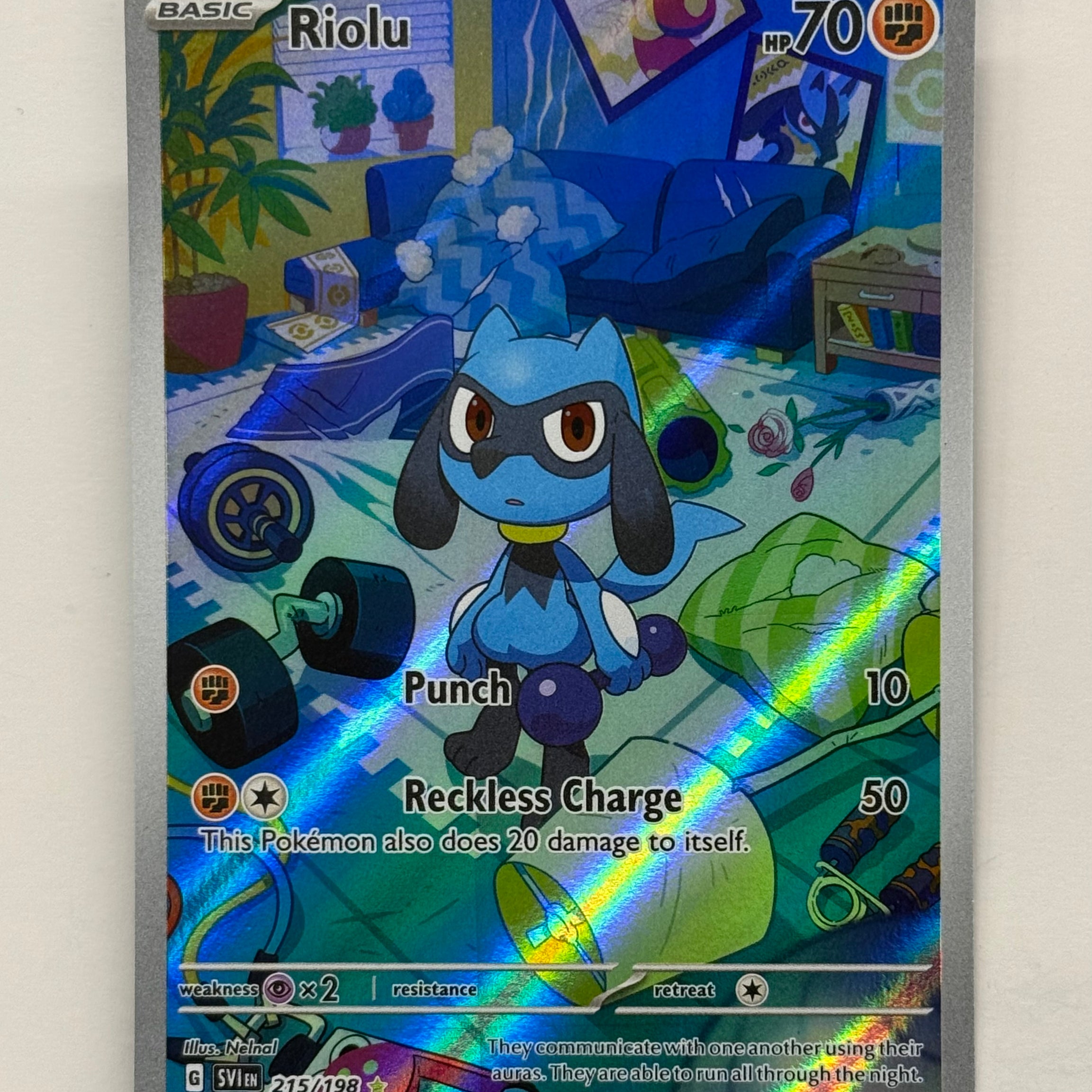 Pokémon TCG - Scarlet & Violet Riolu 215/198 NM