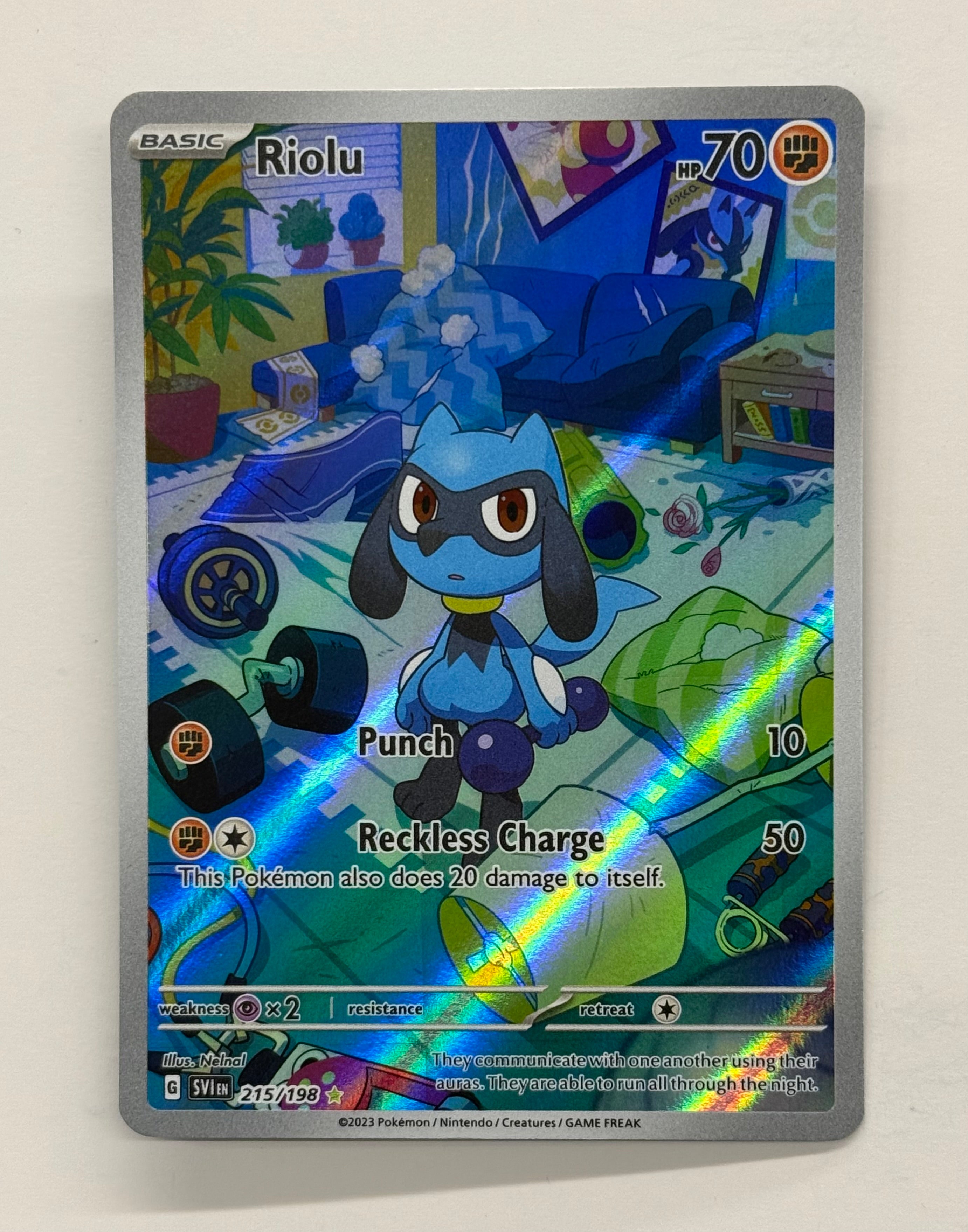 Pokémon TCG - Scarlet & Violet Riolu 215/198 NM