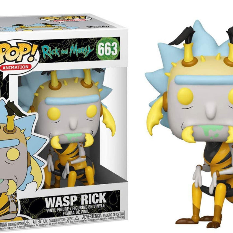 Funko Pop! Animation Rick And Morty Wasp Rick #663