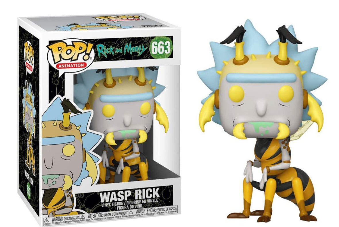 Funko Pop! Animation Rick And Morty Wasp Rick #663