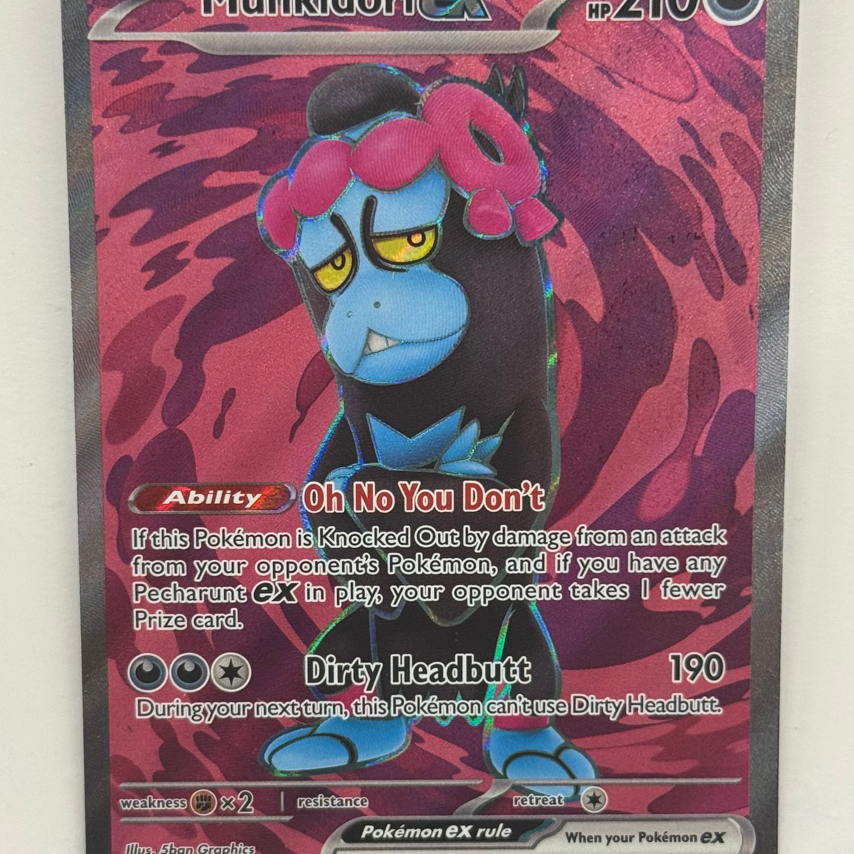 Pokémon TCG - Shrouded Fable Munkidori EX 083/064 NM