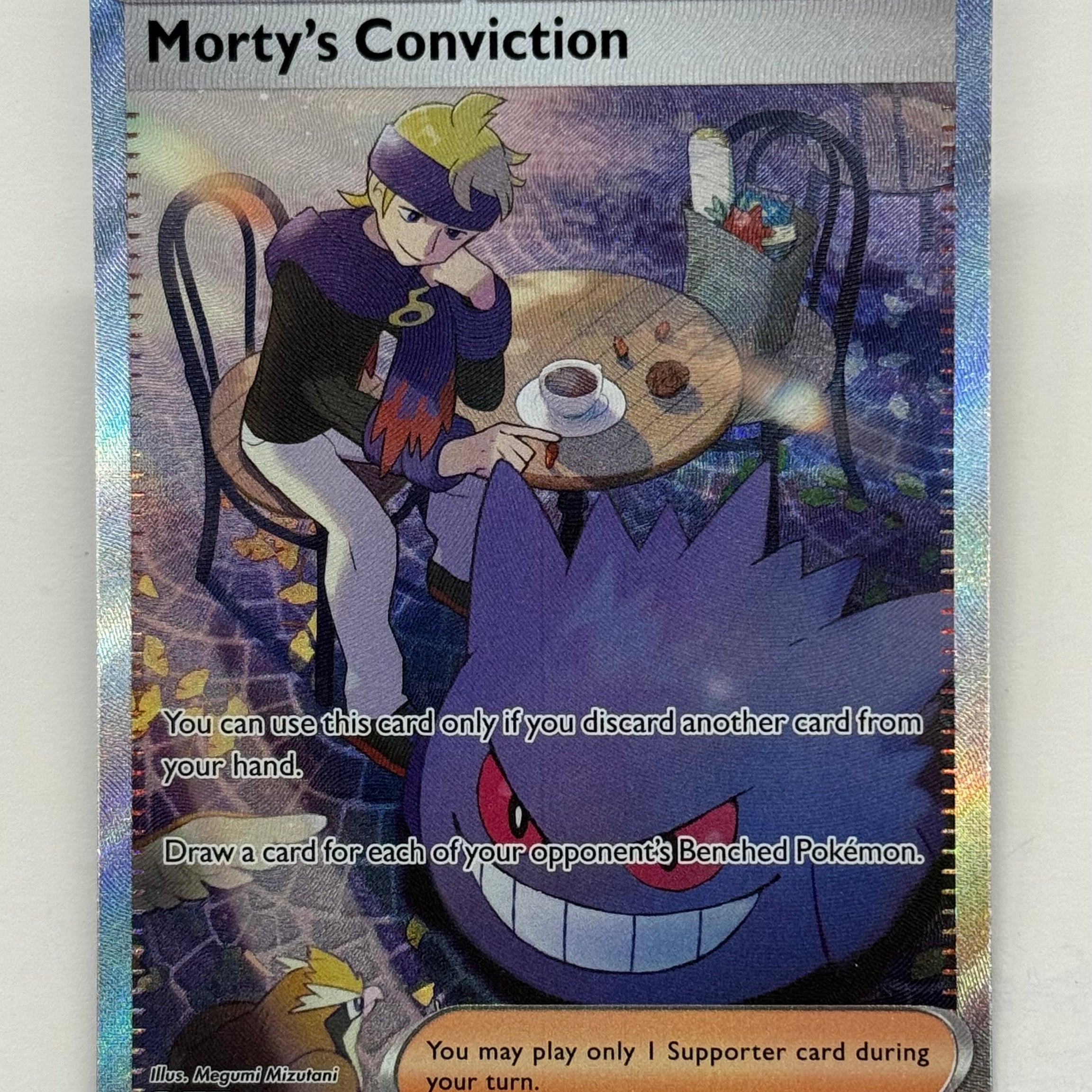 Pokémon TCG - Temporal Forces Morty's Conviction 211/162 NM