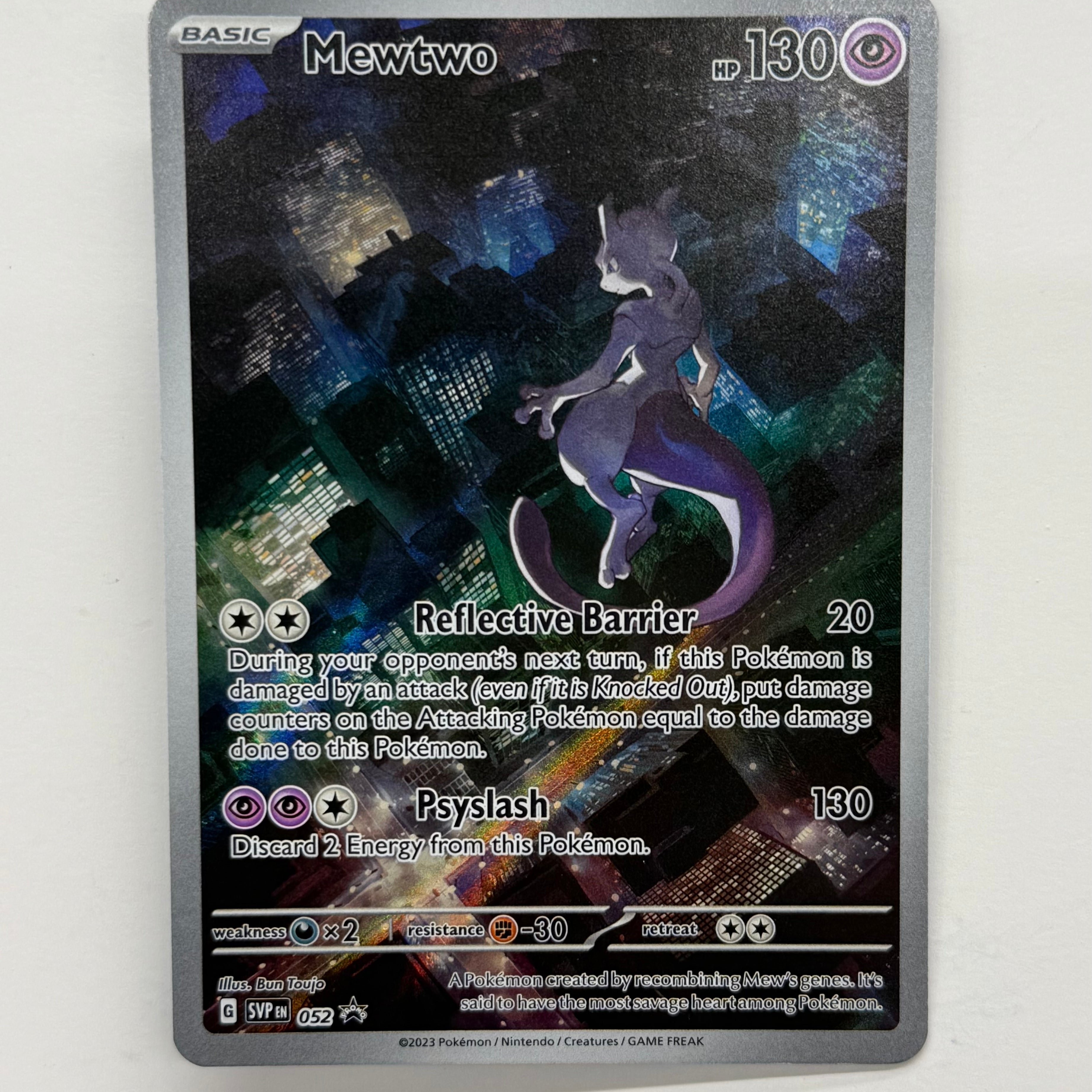 Pokémon TCG - Scarlet & Violet Promo Cards Mewtwo 052 NM