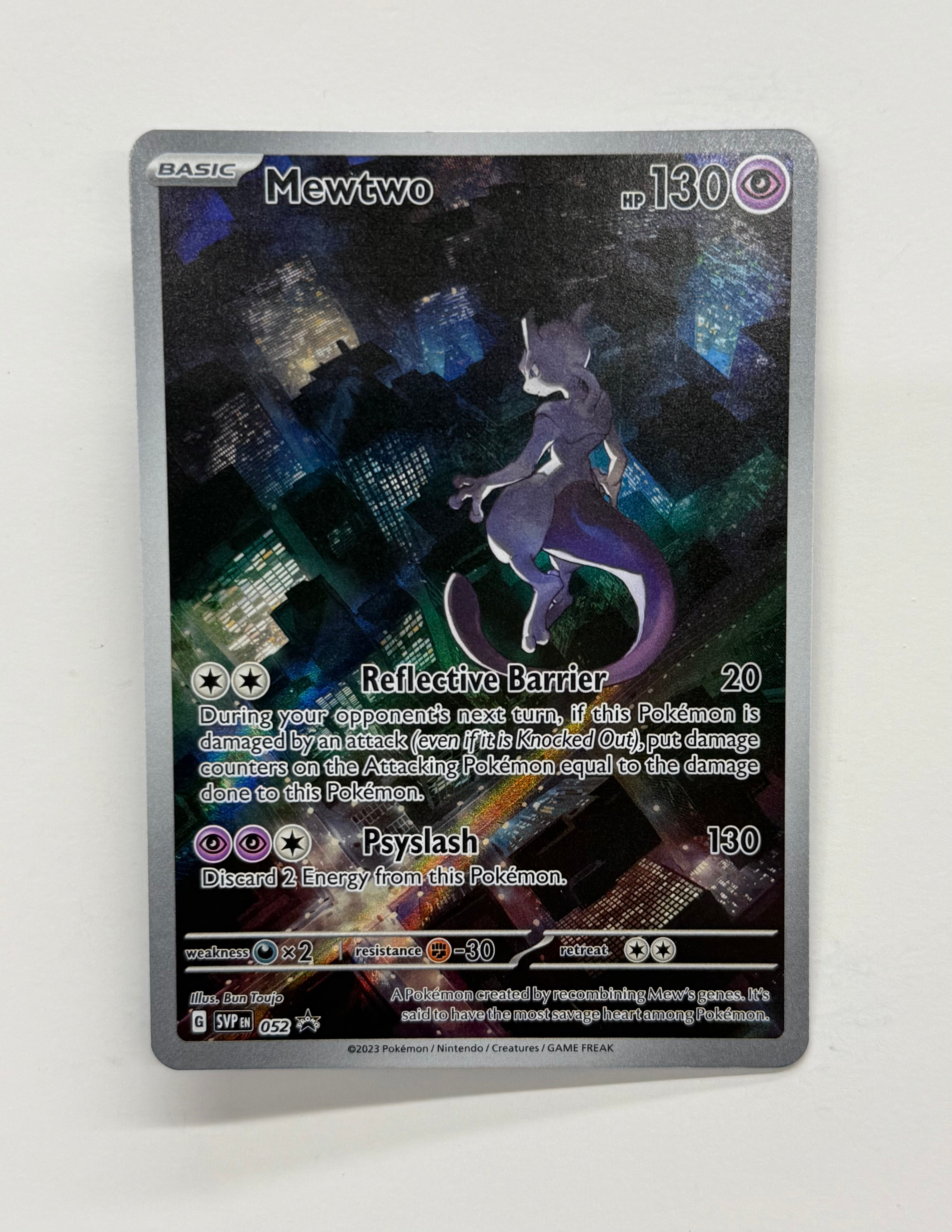 Pokémon TCG - Scarlet & Violet Promo Cards Mewtwo 052 NM