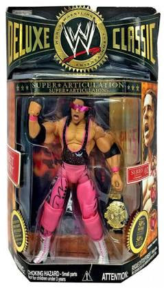 WWE Jakks Pacific Deluxe Classic Series 02 Bret Hart Action Figure