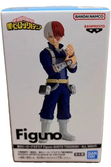 Bandai Banpresto Figuno My Hero Academia Shoto Todoroki Figure Ver A