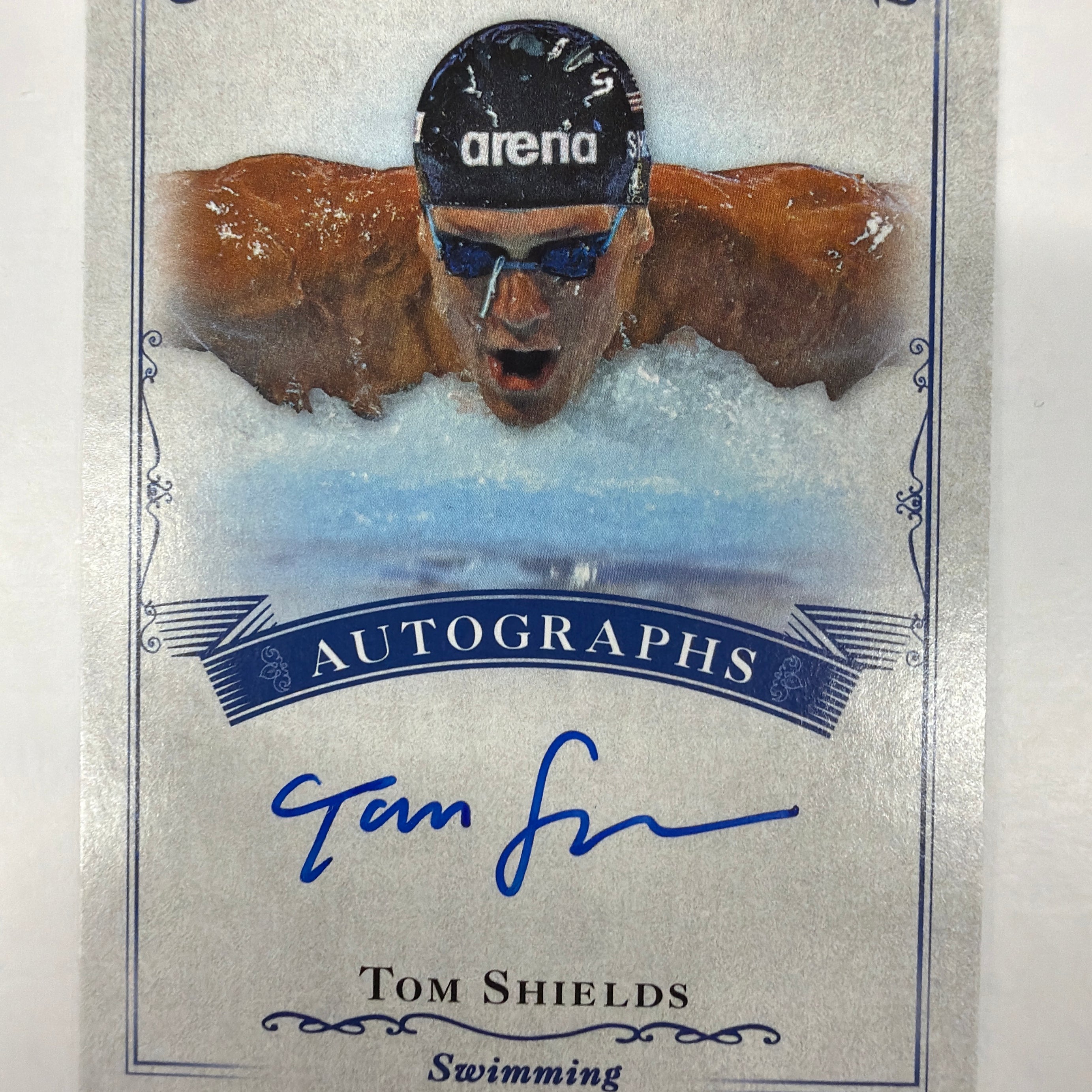 2016 Upper Deck Goodwin Champions Tom Shields Autograph 3HN46