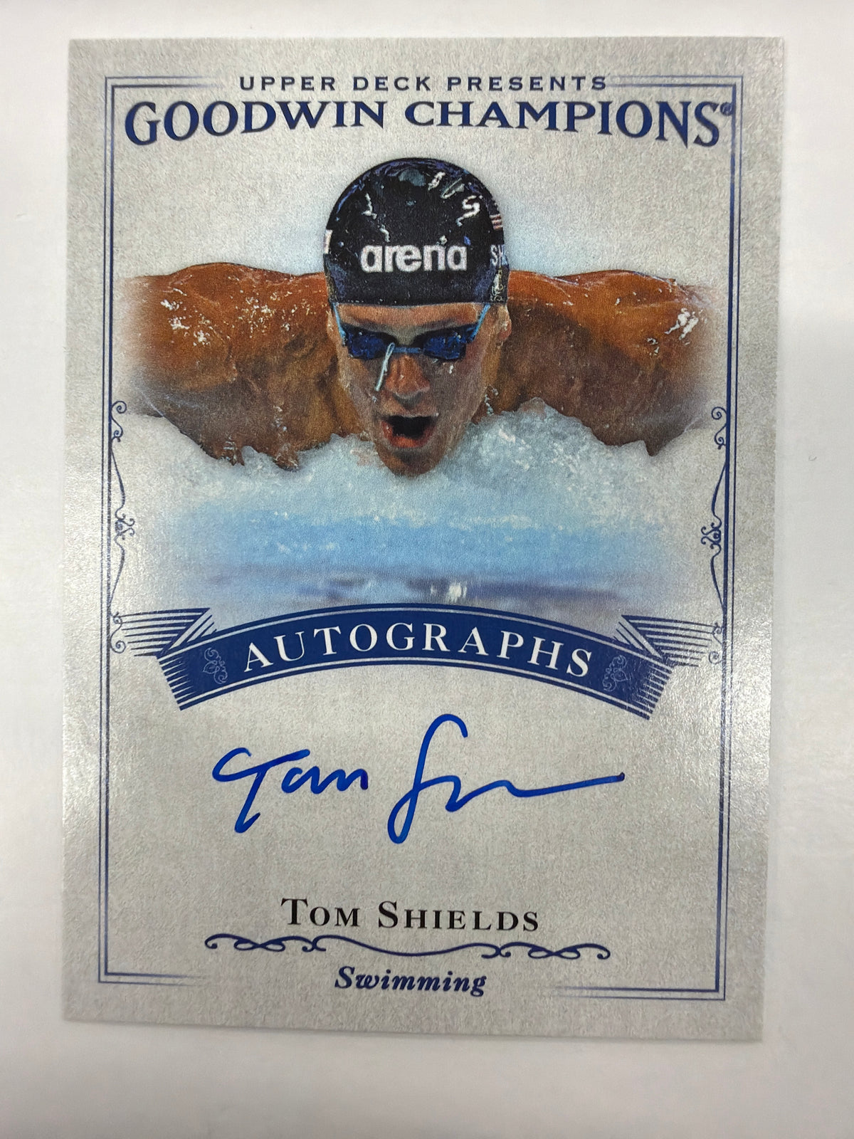 2016 Upper Deck Goodwin Champions Tom Shields Autograph 3HN46