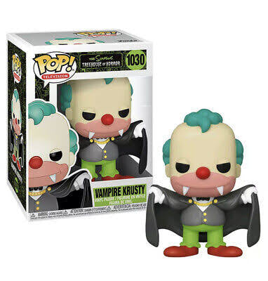 Funko Pop! Television The Simpsons Treehouse Of Terror Vampire Krusty #1030