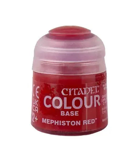 Citadel Colour Warhammer Base Mephiston Red Paint