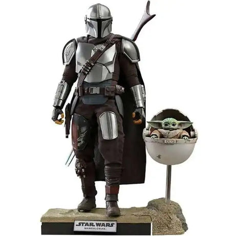 Hot Toys Star Wars TMS014 The Mandalorian & The Child 1/6th Scale Collectible Set Action Figure