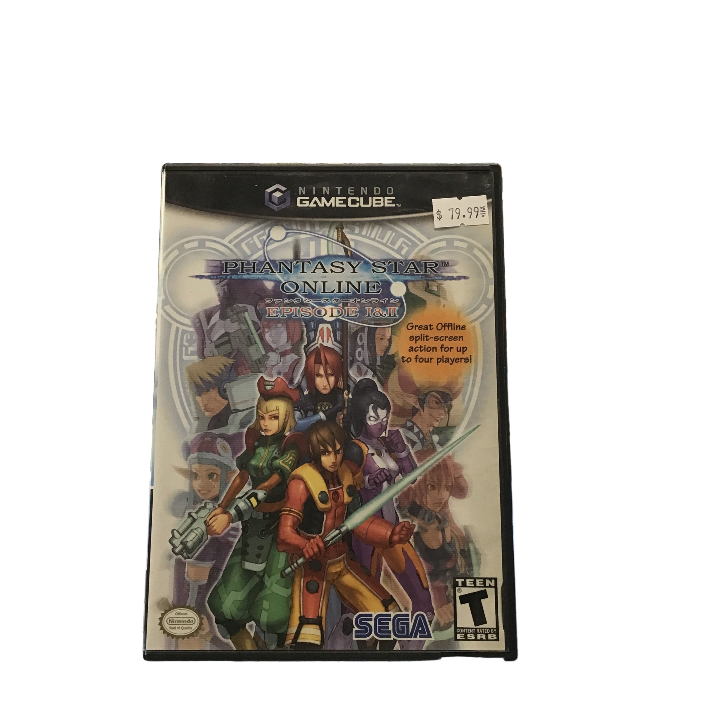 Nintendo GameCube Phantasy Star Online Episode 1 & 2 Video Game