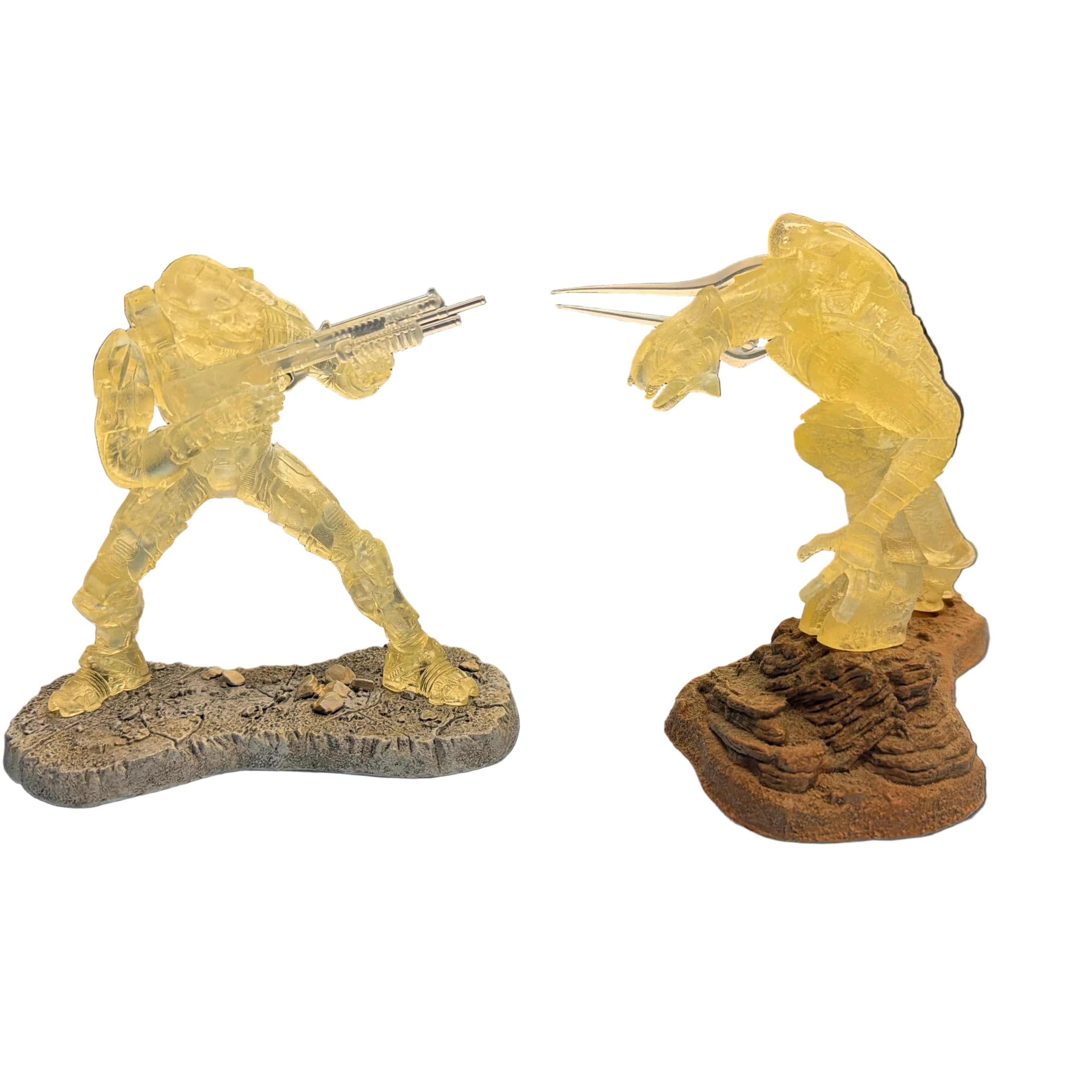 McFarlane Toys Halo Master Chief vs Arbiter Statue Set