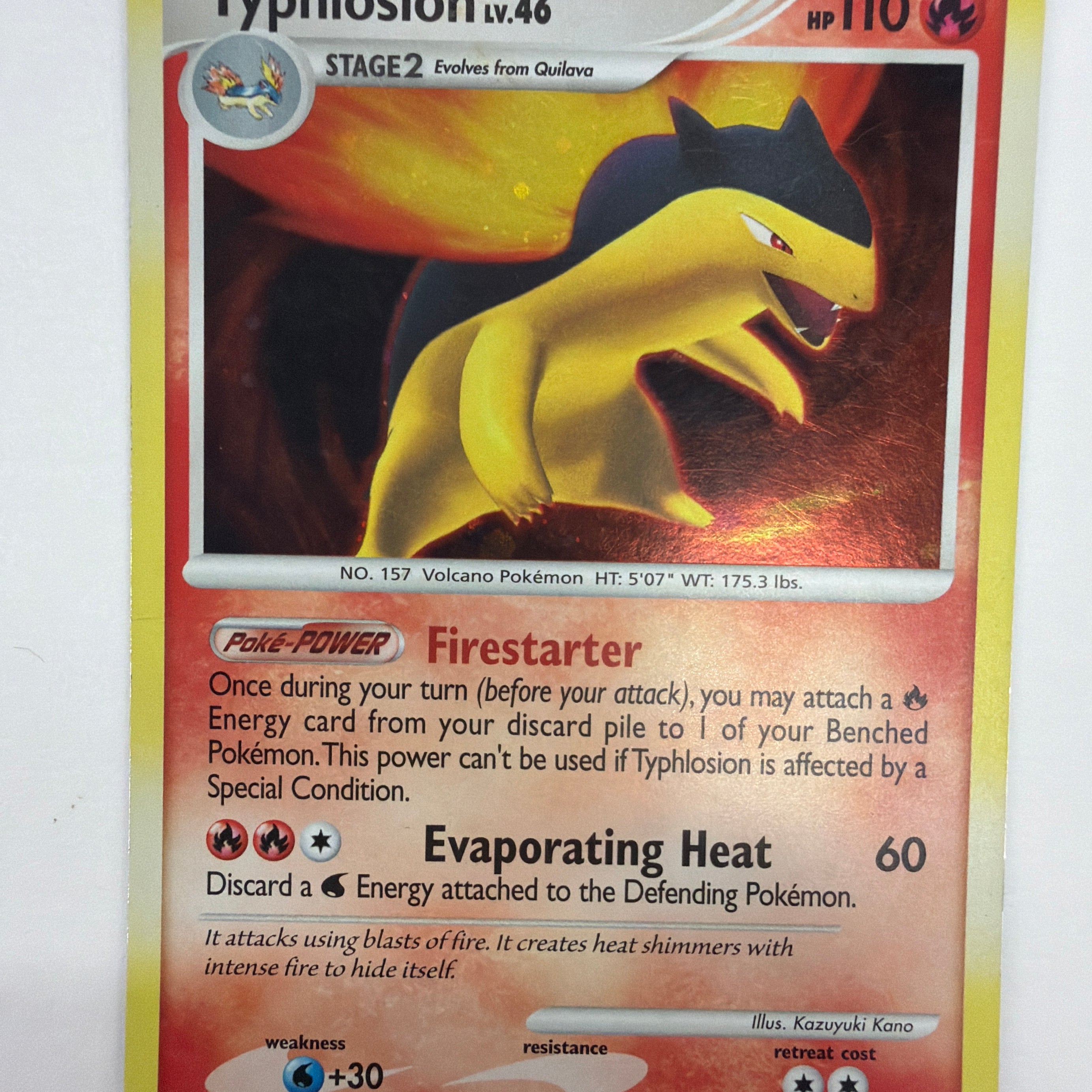 Pokémon TCG - Mysterious Treasures Typhlosion 16/123 (Holo) MP