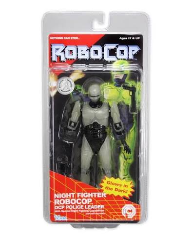 NECA Robocop Night Fighter Robocop Glow Figure Toys- r- us exclusive