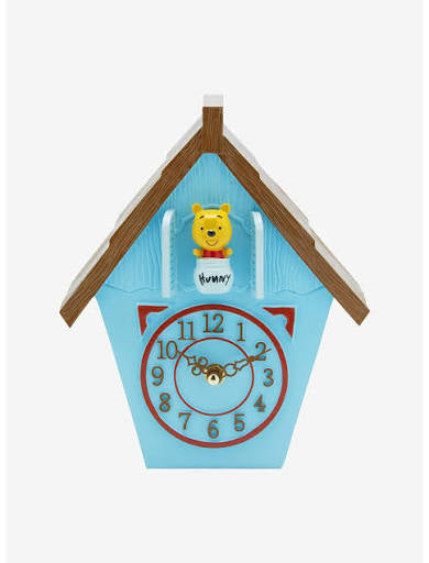 Disney Winnie the Pooh Pooh Resin Table Clock Statue