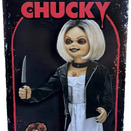 Chucky 3.5 Ft Animated Tiffany Valentine Doll with Knife
