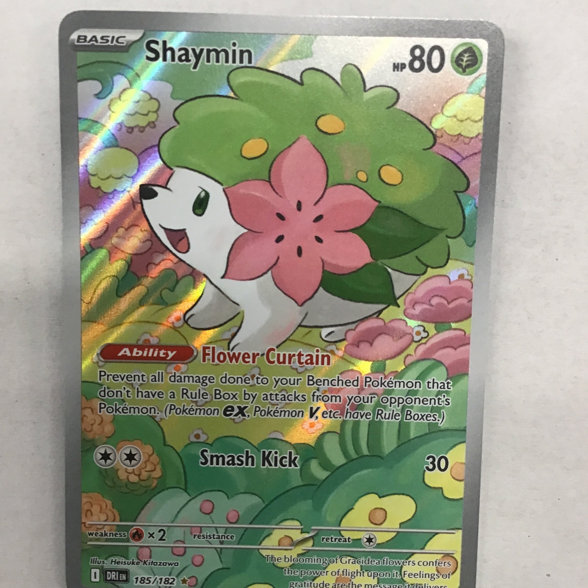 Pokémon TCG - Destined Rivals Shaymin 185/182 NM