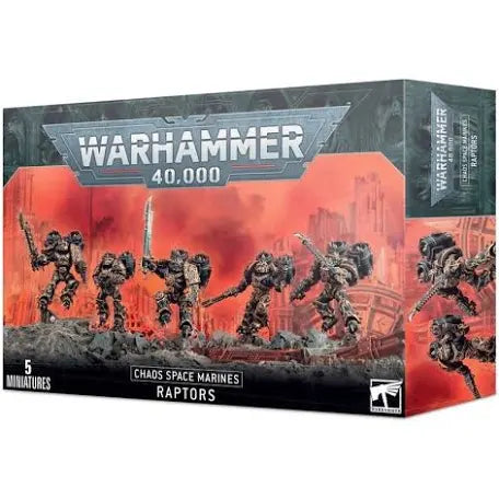 Warhammer 40,000 Chaos Space Marines Raptors Model Kit