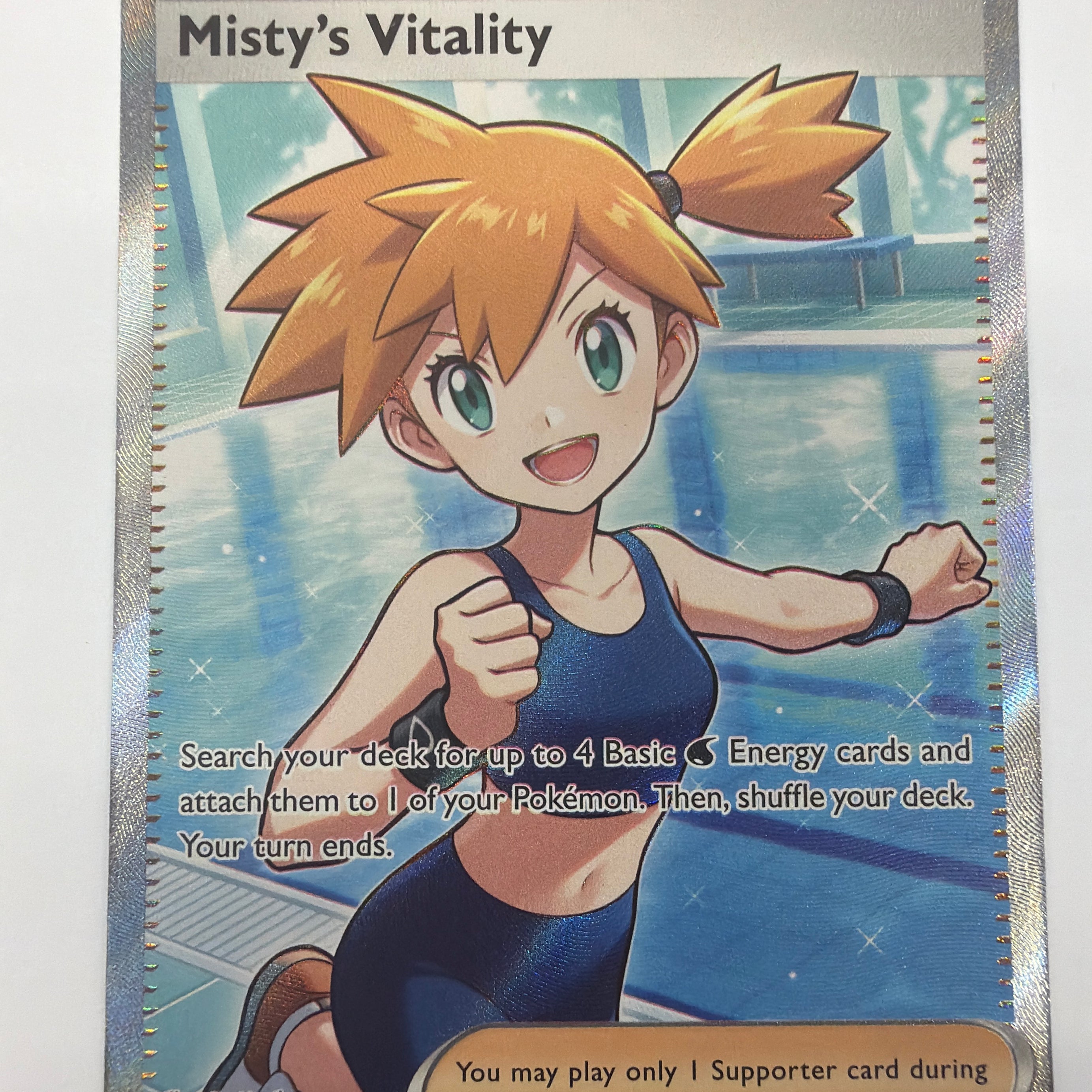 Pokémon TCG - Pitch Black Misty's Vitality 111/084 NM