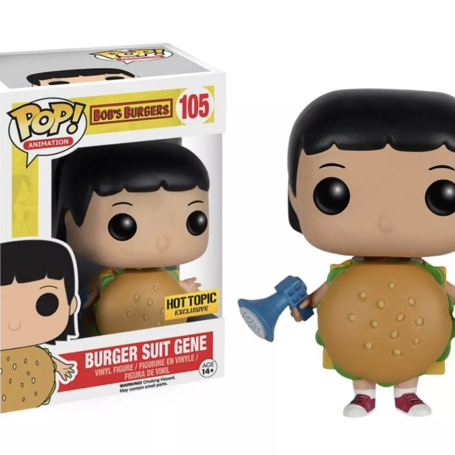 Funko Pop! Animation Bob’s Burgers Burger Suit Gene #105