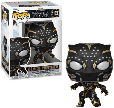 Funko Pop! Marvel Studios Black Panther Wakanda Forever Black Panther #1102