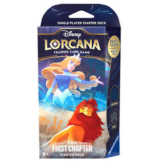 Disney Lorcana TCG - The First Chapter Starter Deck (Sapphire/Steel)
