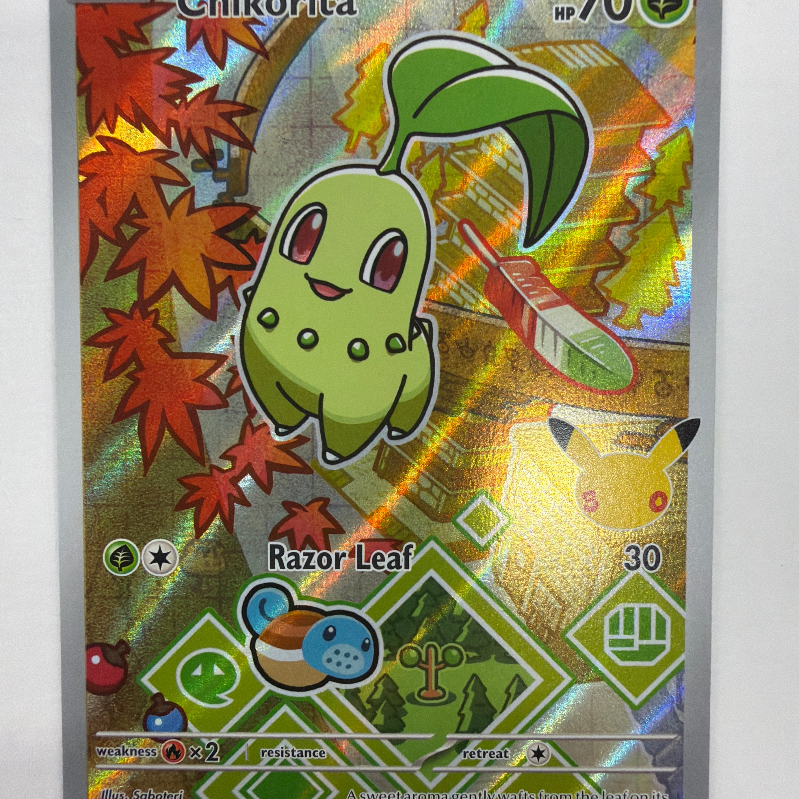 Pokémon TCG - Mega Evolution Promo Chikorita 046 NM