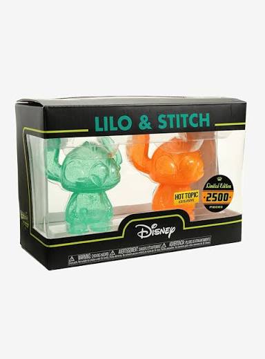 Funko Disney Lilo & Stitch Hot Topic Exclusive Limited Edition 2500 PCS 2 Pack