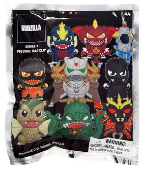 Godzilla Series 2 Figural Bag Clip