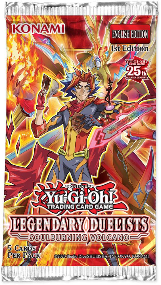Yu-Gi-Oh TCG - Legendary Duelists: Soulburning Volcano Booster Pack