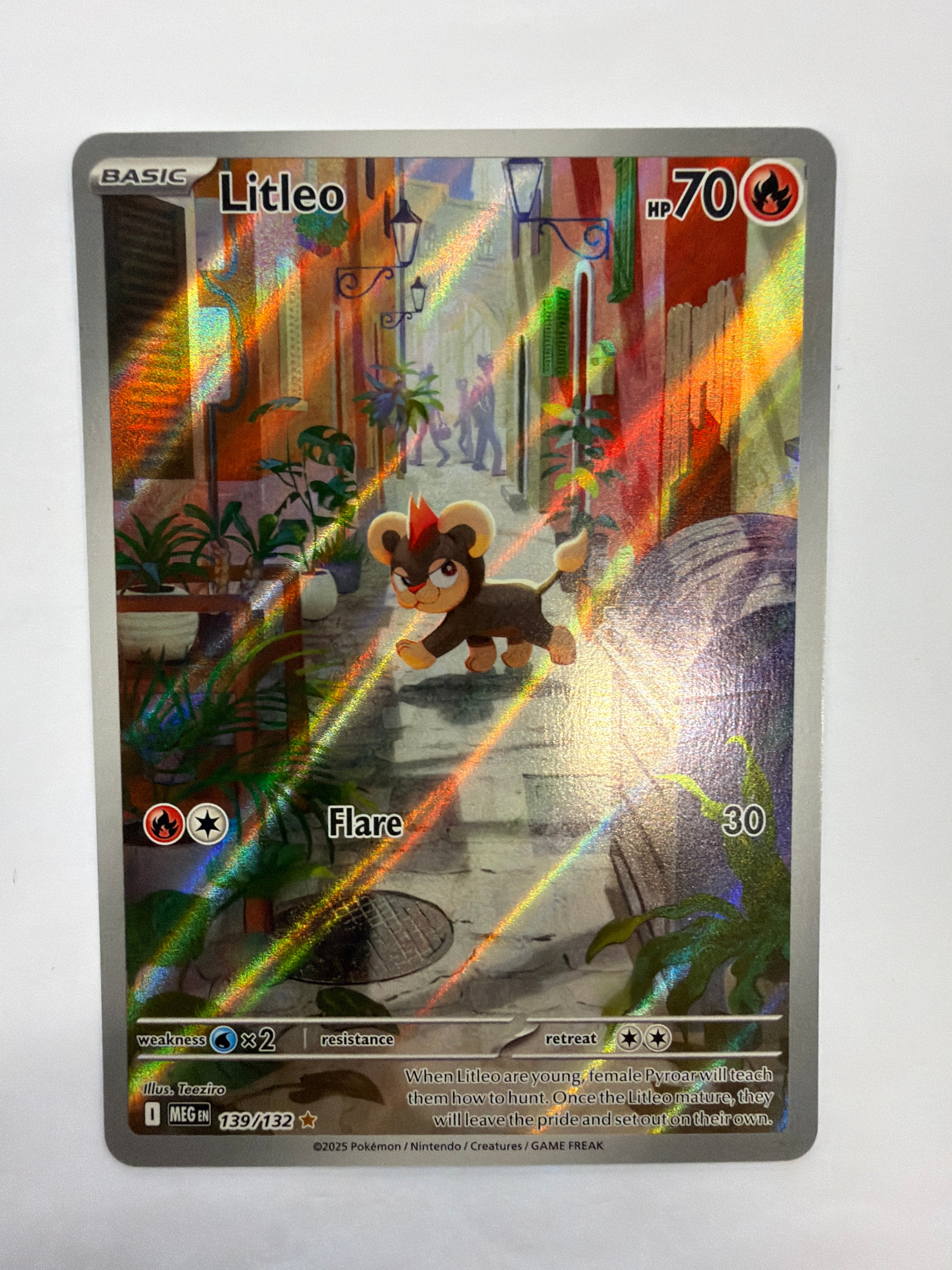 Pokémon TCG - Mega Evolution Litleo 139/132 NM