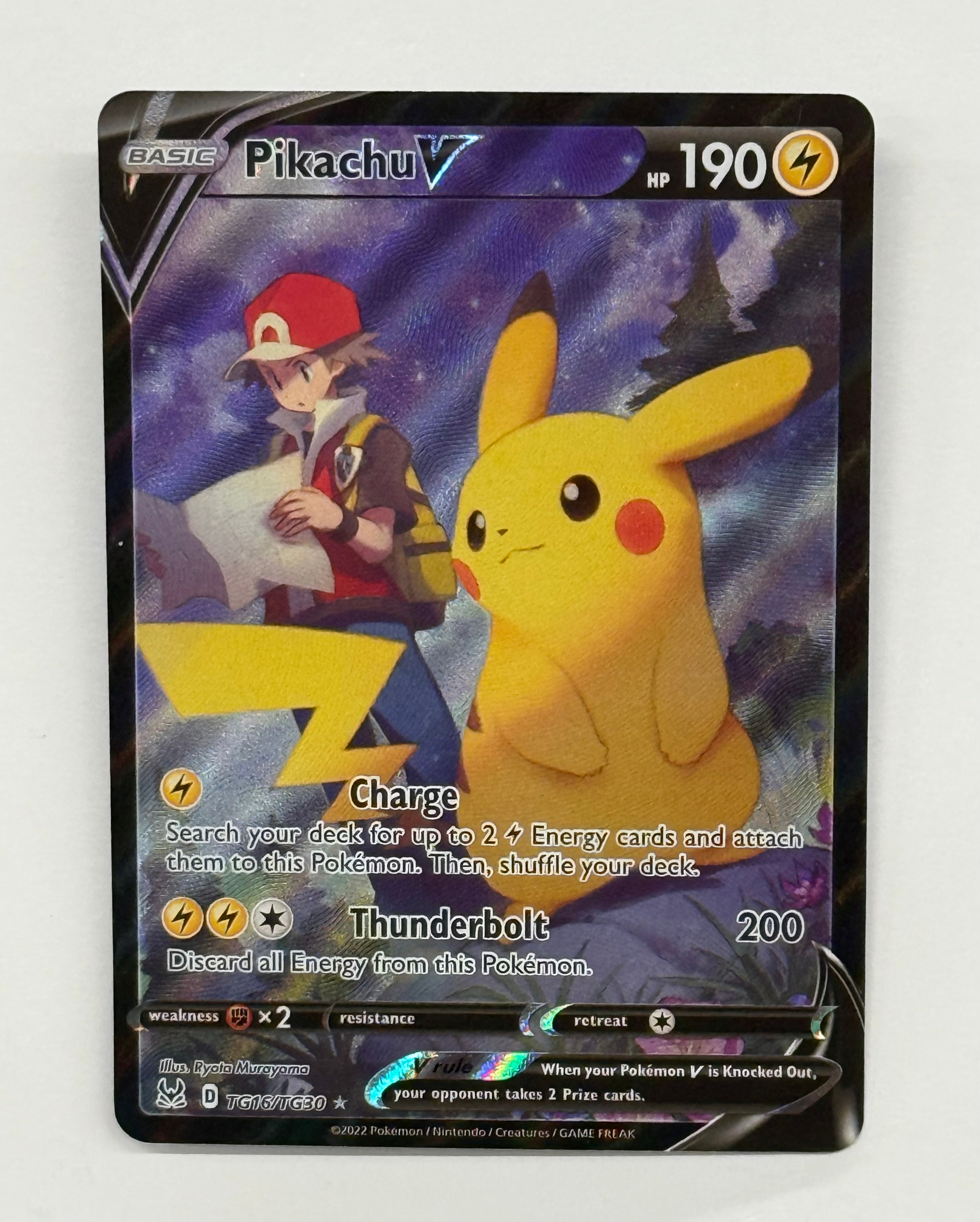 Pokémon TCG - Lost Origins Pikachu V TG16/TG30 NM