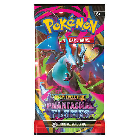 Pokémon TCG - Mega Evolution Phantasmal Flames Booster Pack