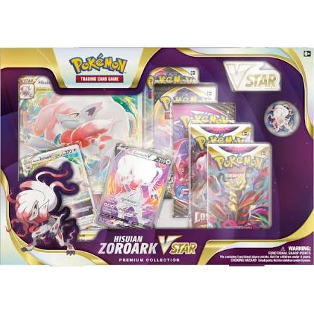 Pokémon TCG - Hisuian Zoroark VStar Premium Collection