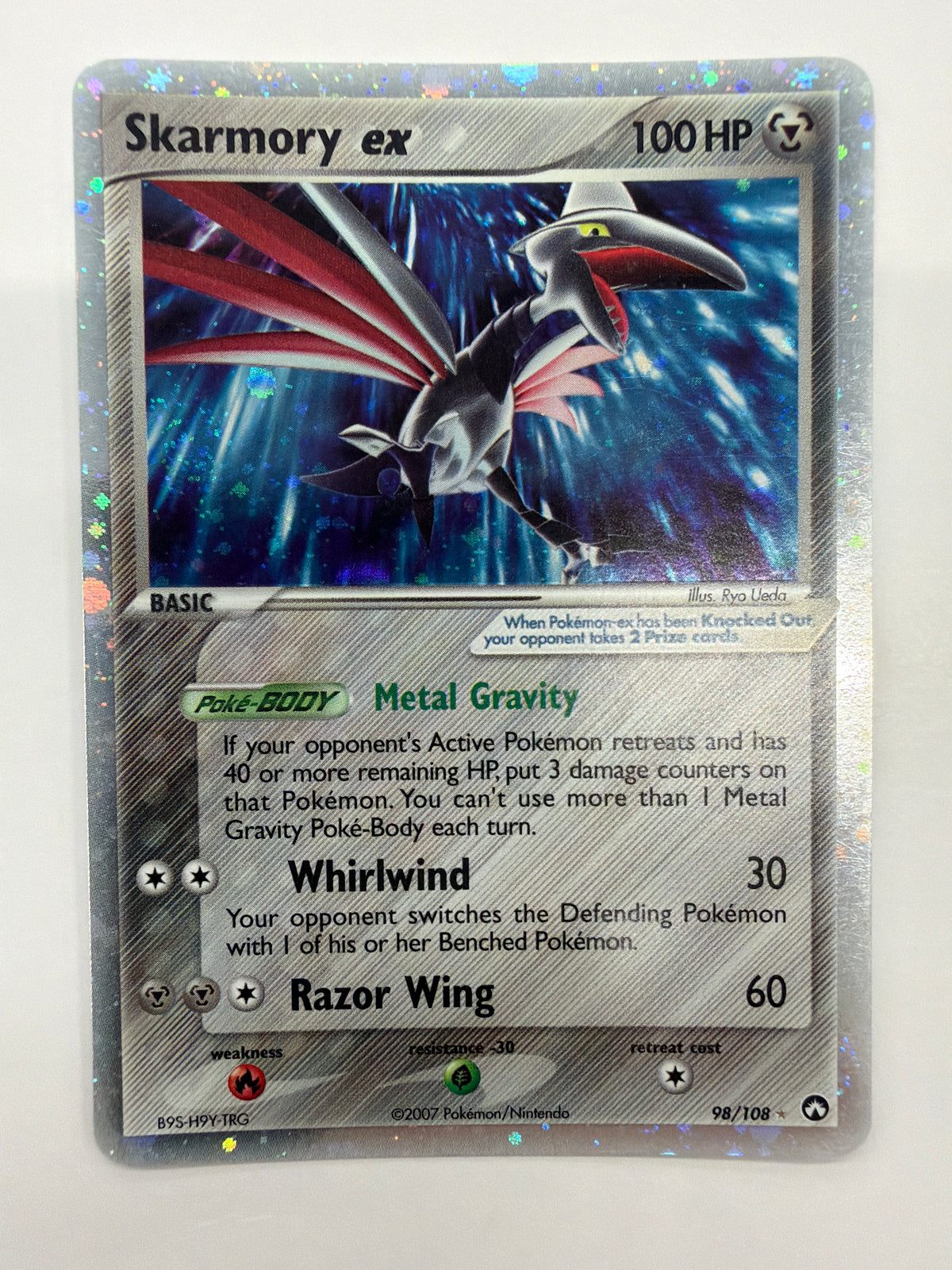Pokémon TCG - EX Power Keeper Skarmory ex 98/108 Holo LP