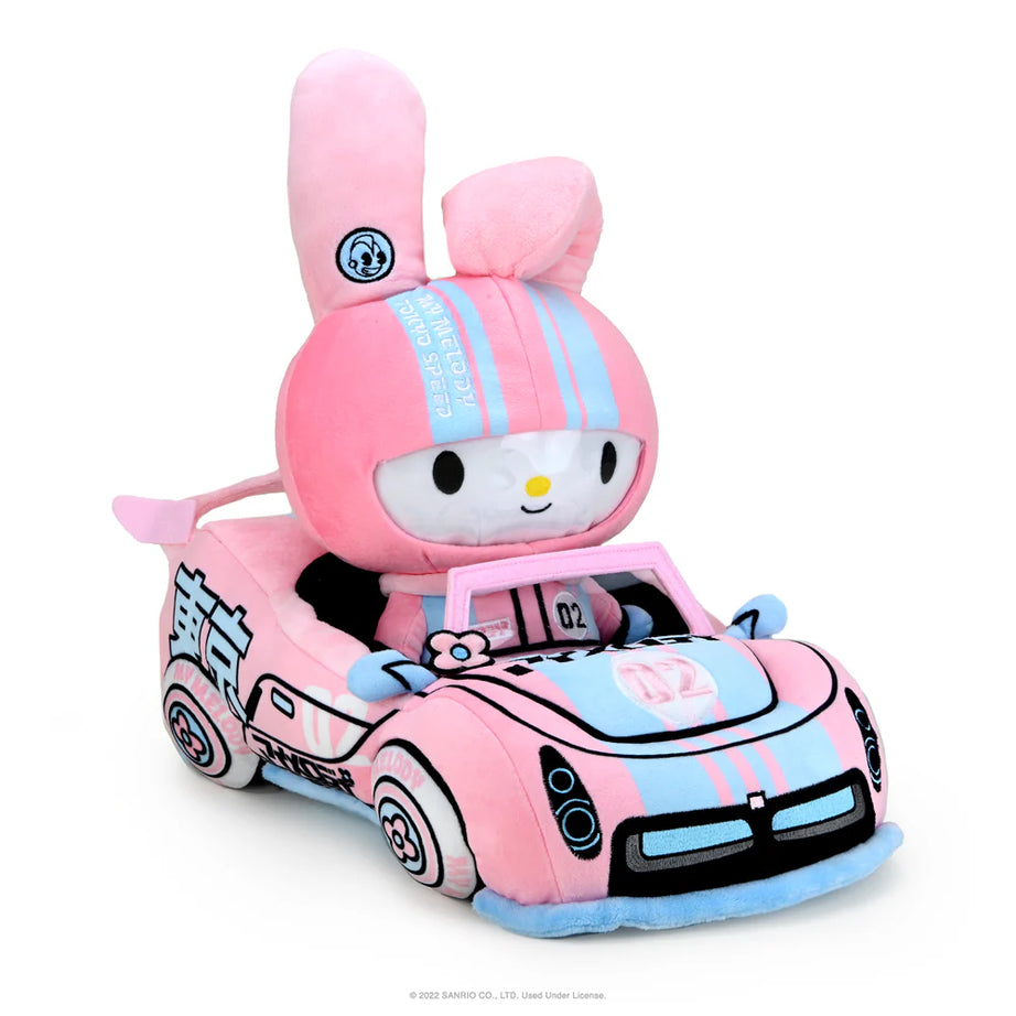 Kidrobot 13" Plush Hello Kitty Tokyo Speed Racer My Melody