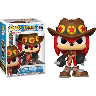 Funko Pop! Games Sonic The Hedgehog Treasure Hunter Knuckles #1055