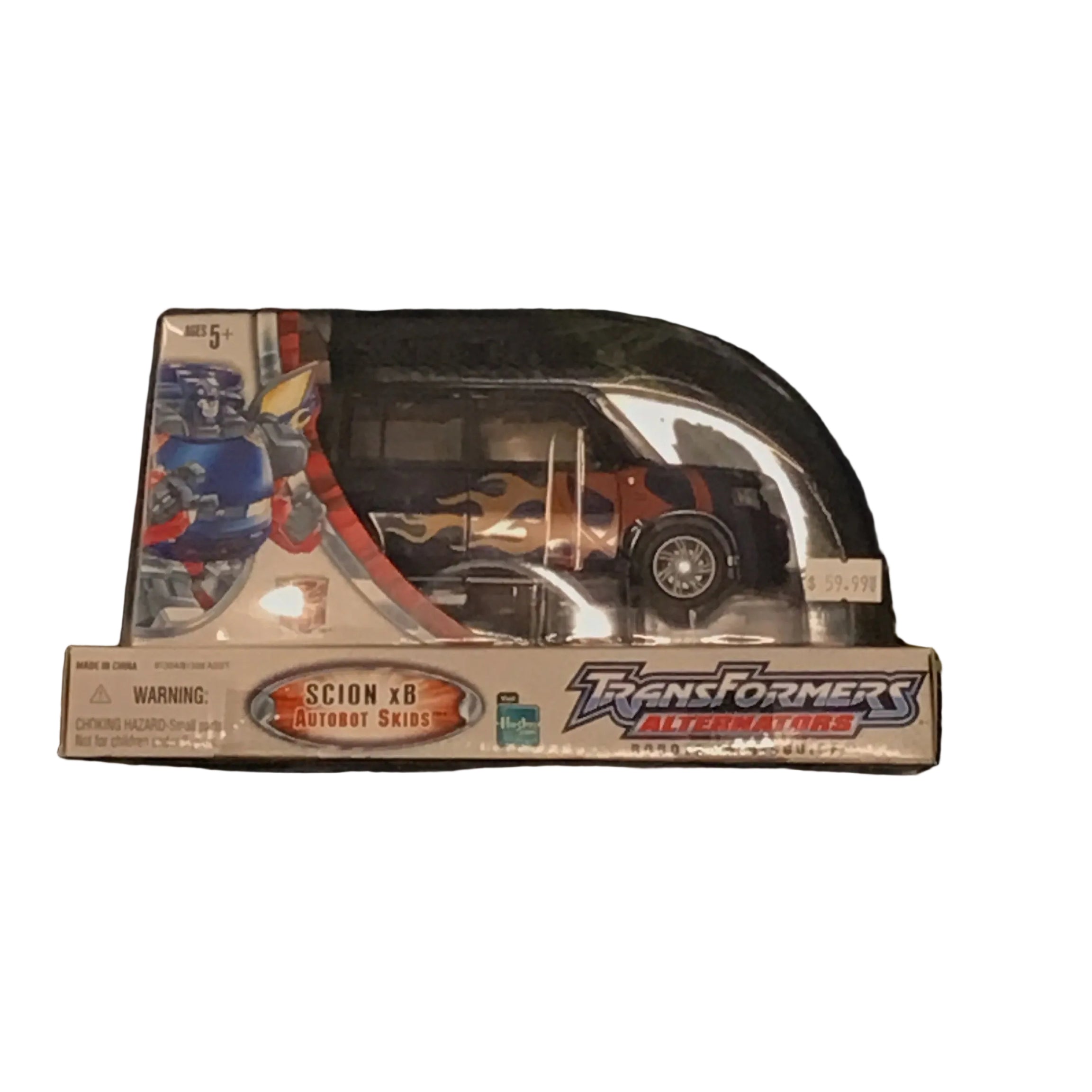 Hasbro Transformers Alternators Scion xB Autobot Action Skids Figure