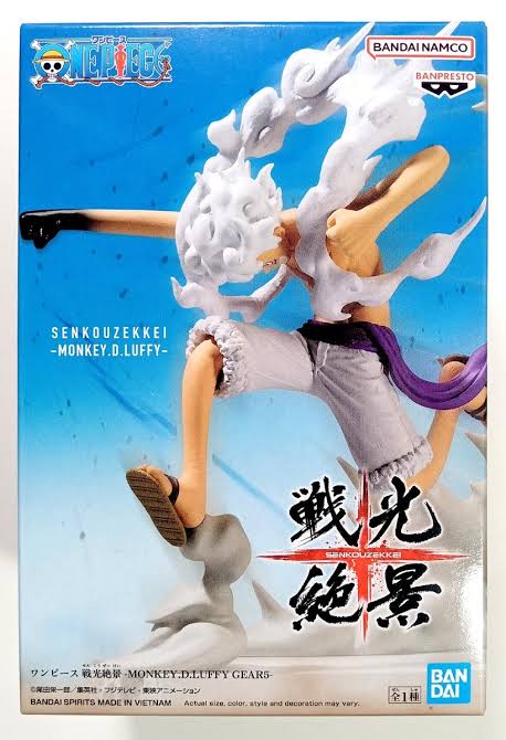 Bandai Banpresto One Piece Senkouzekkei Monkey D Luffy (vs Rob Lucci) Statue